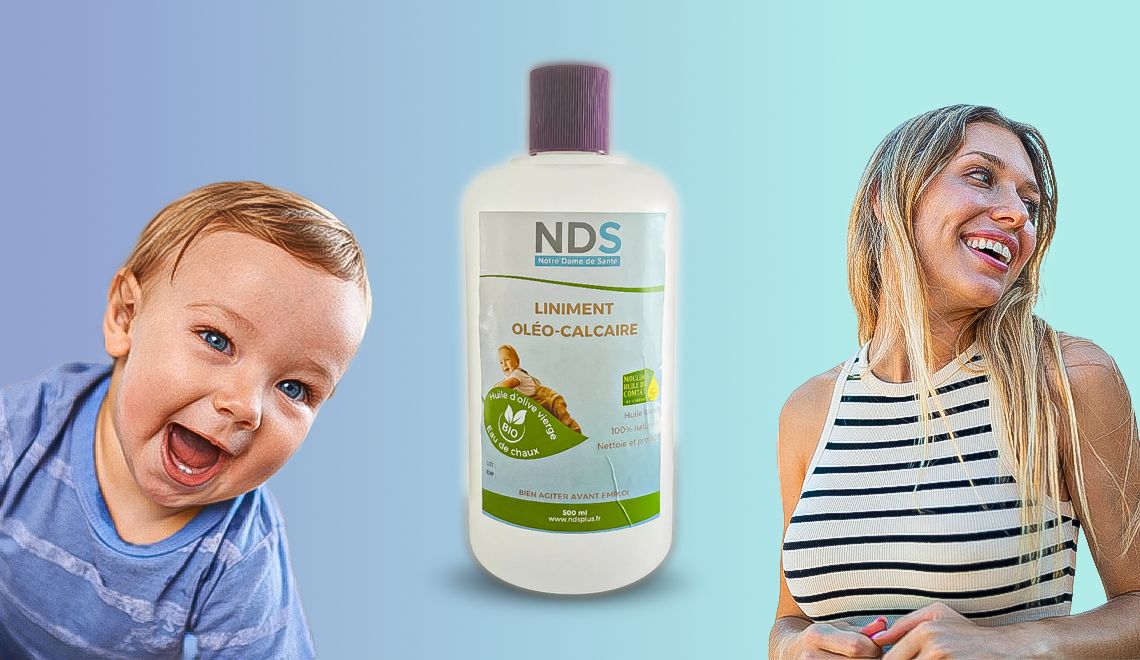Liniment Oléocalcaire NDS+ : le soin naturel indispensable pour la peau de bébé