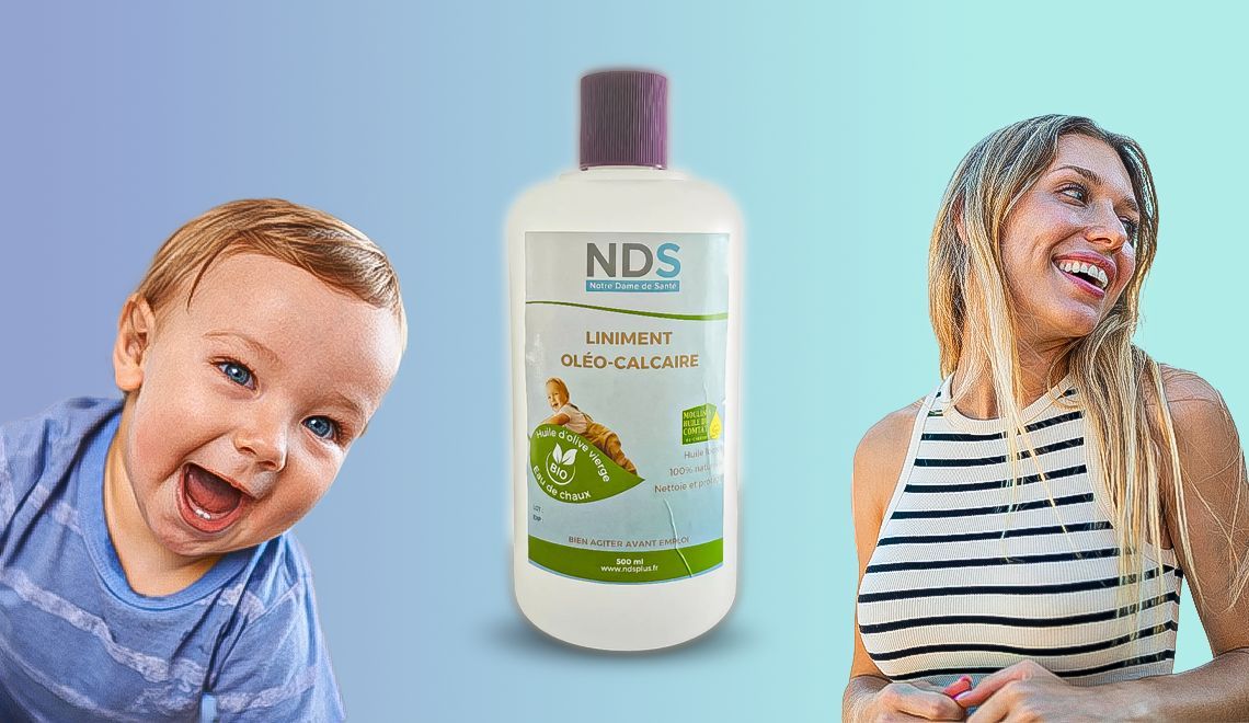 Liniment Oléocalcaire NDS+ : le soin naturel indispensable pour la peau de bébé