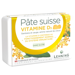 Pâte Suisse Vitamine D3 Lehning – Défenses &