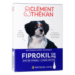 Fiprokil Antiparasitaires pour Chiens de 10 à 20 kg