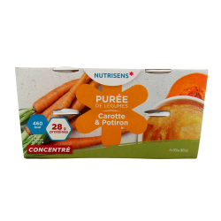 Gamme Nutrisens Concentrés Purée de Légumes –&#x