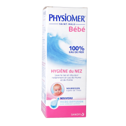 Hygiène nasale du nourrissons Micro diffusion Physiomer -&#x