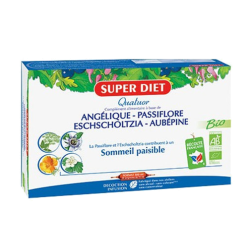 Quatuor Sommeil Paisible Bio Super Diet - 20 Ampoules