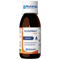 OligoMax Iode Complément Alimentaire Nutergia - Flacon de&#x