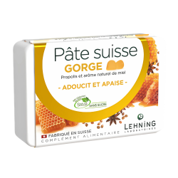 Pâte Suisse Gorge Lehning – Soulage et adoucit l