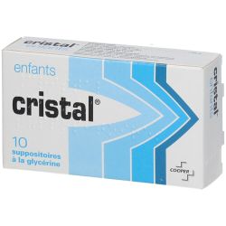 Cristal enfants suppositoire anti constipation