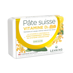Pâte Suisse Vitamine D3 Lehning – Défenses &