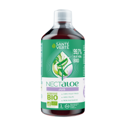 Nectaloe Jus d’Aloé Vera Bio 1L Santé Verte 