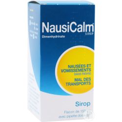 Nausicalm sirop anti nausée et vomissement sans fièvre&