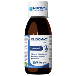 OligoMax Zinc Complément alimentaire Oligoéléments Nutergia&