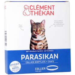 Parasikan Collier antiparasitaires pour Chat Clément Thékan&