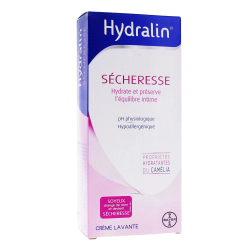 Crème Lavante Sécheresse Intime Hydralin 200ml
