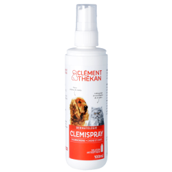 Clemispray dermatologie nettoyage de la peau Chiens et Chats