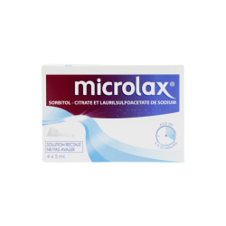 Microlax adulte solution rectale anti constipation
