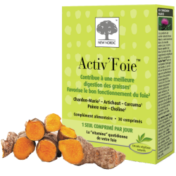 Activ' Foie digestion des graisses et bon fonctionnement