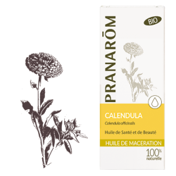 Huile Végétale Bio au Calendula de Pranarom - 50&#