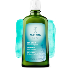 Bain Tonifiant au Romarin Weleda - Flacon de 200ml