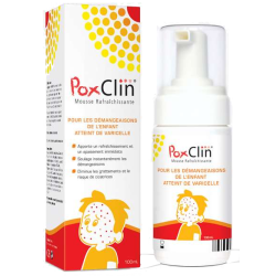 Poxclin Mousse Rafraîchissante Pour les démangeaisons de