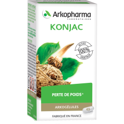 Arkogélules konjac perte de poids Arkopharma - 45 g