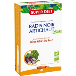 Radis noir artichaut bien être du foie Bio Super D