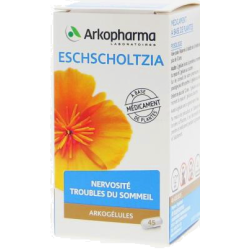 Arkogélules eschscholtzia nervosité et troubles du sommeil&#