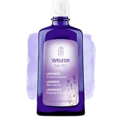 Bain Relaxant à la Lavande Weleda - Flacon de 200m