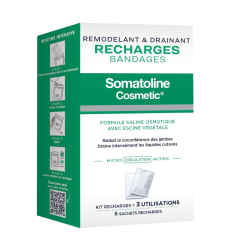 Somatoline Rech Bandages 3 Utilisations – Soin Minceur
