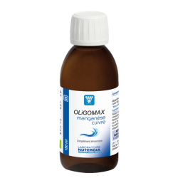 Oligomax Manganèse Cuivre Oligoéléments Marins enrichis 