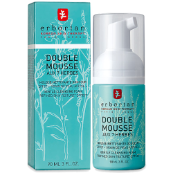 Double Mousse aux 7 Herbes Mousse Nettoyante Douceur Erboria