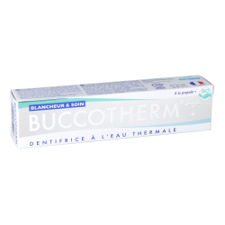 Dentifrice Bio blancheur et soin à l'eau thermale 