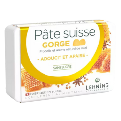 Pâte Suisse Gorge Lehning – Soulage et adoucit l
