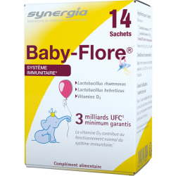 Baby-flore système immunitaire vitamine D 1 mois à 
