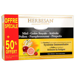Herbesan système immunitaire et fatigue offre spéciale 