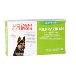 Milprazikan Vermifuge Chien de 0,5 à 10 kg Clément