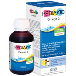 Pediakid Oméga 3 sirop multivitaminé et Oméga 3&#x