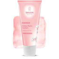 Crème mains confort Amande Weleda - Tube de 50 