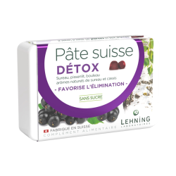 Pâte Suisse Détox Lehning – Sureau, Pissenlit &a