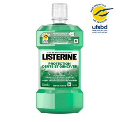 Bain De Bouche Protection Dents Et Gencives Listerine 500ml