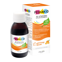Pediakid 22 vitamines et oligo-éléments sirop naturel r
