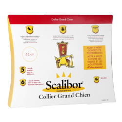 Collier antiparasitaire Grand Chien Scalibor - 65 cm