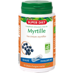 Complément myrtille améliore la vision Super Diet -