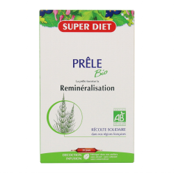 Prêle reminéralisation Bio Super Diet - 20 Ampoules