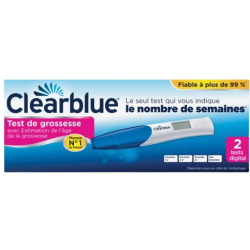 Test de grossesse Clearblue avec estimation de l'âge&#x