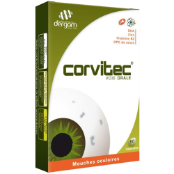 Corvitec voie orale Mouches occulaires Dergam - 60 capsules