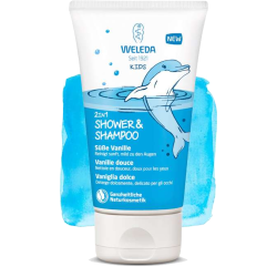 2en1 Douche & Shampooing à la Vanille Douce Weleda&