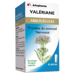 Arkogélules Valériane troubles du sommeil nervosité Ark
