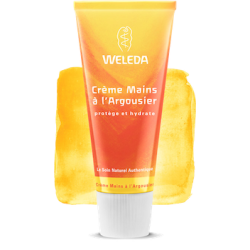 Crème mains Argousier Weleda - Tube de 50 mL