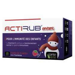 Actirub enfant immunité Santé Verte - 20 Sachets
