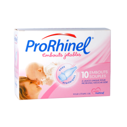Embouts jetables souples Bébé Prorhinel - 10 embouts
