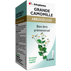 Arkogélules grande camomille bien être prémenstruel Ark